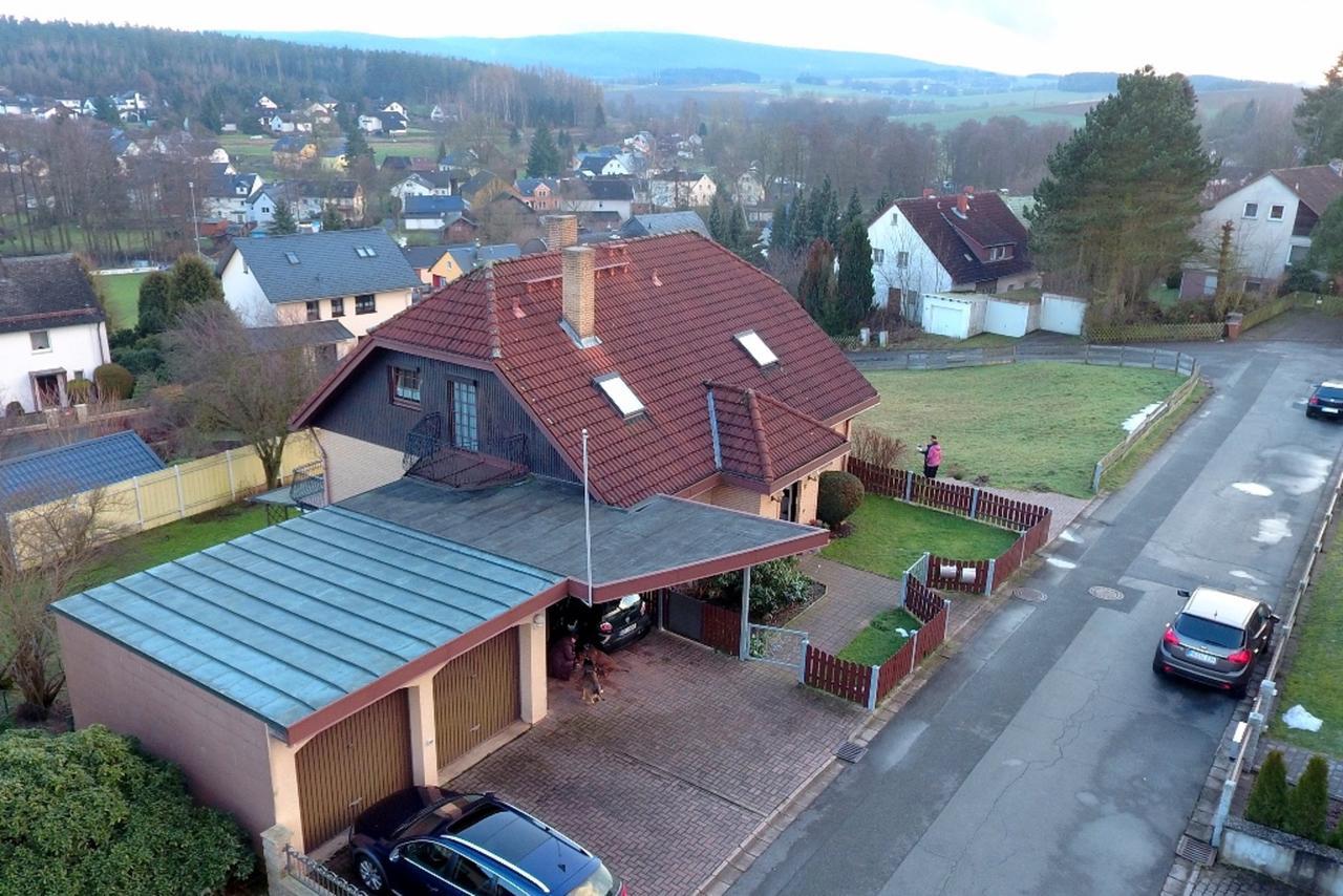 Ferienwohnung Raithel Schwarzenbach an der Saale Exterior foto